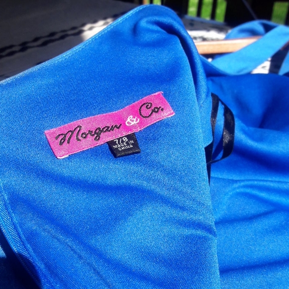 Royal Blue Cocktail/Prom Dress Sz 7/8 - Picture 6 of 11